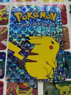 Pokemon Pikachu Holo Vintage Pocket Monsters Vending Prism Sticker Nintendo 2000 - Image 3