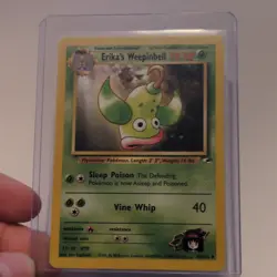 Pokemon Erika's Weepinbell Gym Heroes 49/132 Regular Uncommon 70 HP English - Image 1