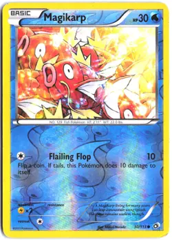 Magikarp 30/113 Common Legendary Treasures Pokemon Reverse Holo - Image 1