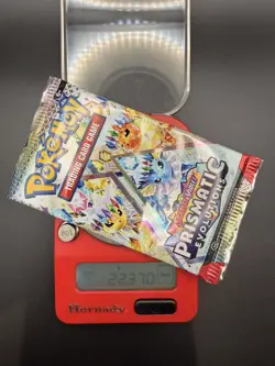 VERY HEAVY! GOD PACKU 22.370gr Prismatic Evolutions Pokemon TCG Booster (SEALED) - Image 1
