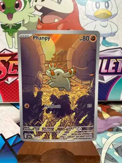 Phanpy 205/191 Illustration Rare - Surging Sparks - Pokemon TCG - SHIPS FAST - Image 1