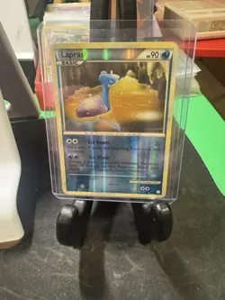 Pokemon TCG Lapras HGSS 24/123. Reverse Holo Rare. VLP-NM - Image 1