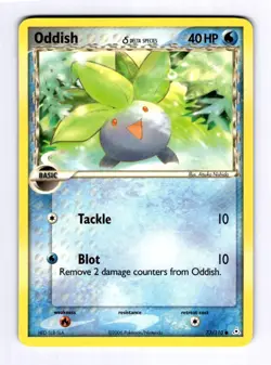 Oddish (Delta Species) Holon Phantoms #73 (2006) Common NM Pokemon - Image 1