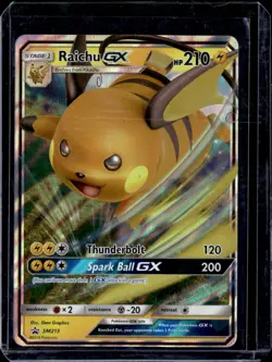 Raichu GX SM213 / Sun & Moon Black Star Promos 2019 (NM) / Pokemon TCG - Image 1