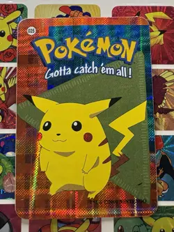 Pokemon Pikachu Holo Vintage Pocket Monsters Vending Prism Sticker Nintendo 2000 - Image 4