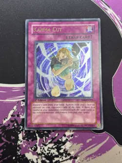 Yugioh Karma Cut SOI-EN053 Ultimate Rare 1st Edition NM - Image 1