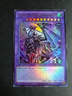 Timaeus the United Magical Dragon MZMU-EN012 Ultra Rare Yugioh Maze of Muertos - Image 1