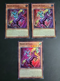 Heart of Gaia (X3) MZMU-EN033 Super Rare Yugioh Maze of Muertos - Image 1