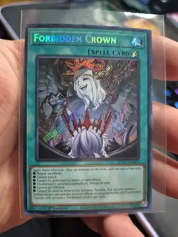 Yugioh Forbidden Crown BPRO-EN067 Burst Protocol 1st Edition secret rare - Image 1