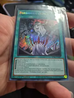 Yugioh Forbidden Crown BPRO-EN067 Burst Protocol 1st Edition secret rare - Image 2