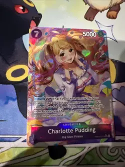 One Piece CCG Charlotte Pudding PBR02-010 Alternate Art - Image 1