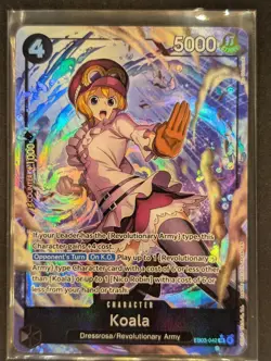 Koala (Alternate Art) EB03-042 Extra Booster: One Piece Heroines Edition Foil - Image 1