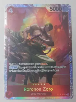 Roronoa Zoro ST21-015 - One Piece TCG Starter Deck EX: Gear 5 SR Foil NM - Image 3