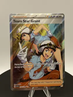 Team Star Grunt 242/198 - Scarlet & Violet Base Set Pokemon Card - Image 3