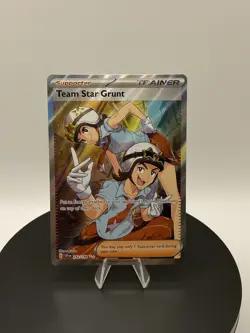 Team Star Grunt 242/198 - Scarlet & Violet Base Set Pokemon Card - Image 5
