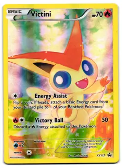 Victini XY117 - XY Black Star Promos Promo Pokemon TCG - LP Card - Image 1