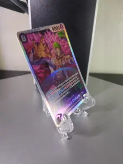 Donquixote Doflamingo OP10-071 Royal Blood Foil One Piece Tcg W/ Bonus Card - Image 4