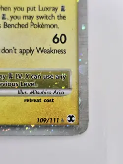 Pokemon Card - Luxray GL LV.X - 109/111 - Rising Rivals 2009 MP See Photos - Image 2