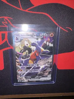 Pokemon TCG Destined Rivals Cynthia's Garchomp EX Card #232/182 - Image 1