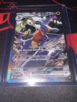 Pokemon TCG Destined Rivals Cynthia's Garchomp EX Card #232/182 - Image 2