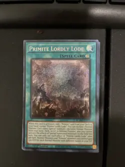 Primite Lordly Lode BLMM-EN172 Yu-Gi-Oh! TCG Secret Rare Card - Image 1