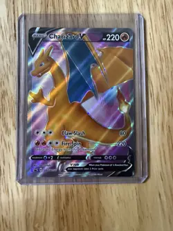 Charizard V SWSH050 SWSH: Sword & Shield Black Star Promo Cards Holo - Image 1