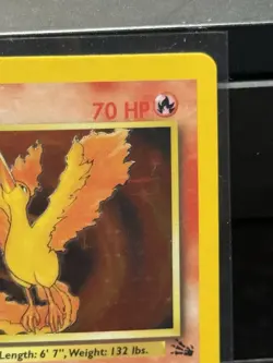 Pokemon TCG Moltres Fossil Holo Card 12/62 1999 Near Mint/Lightly Played - Image 4
