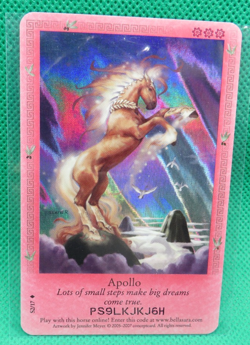 Bella Sara Ancient Lights Shiny Foil #S2/17 2005-2007 Card - Image 1