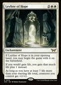 x1 Leyline of Hope R MTG Duskmourn: House of Horror M/NM, English - Image 1