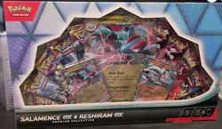 Pokemon Salamence and ex Reshiram ex Premium Collection Box Sealed NEW - Image 1
