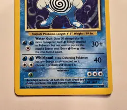 Pokemon Poliwrath #13 - Holo (Shadow) Rare Unlimited Base Set - MP - Image 3