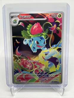 Ivysaur Illustration Rare IR 134/132 Mega Evolution Pokemon TCG English NM/M - Image 1