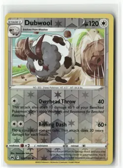 Dubwool 122/159 Reverse Holo - Crown Zenith - Pokemon TCG NM - Image 1