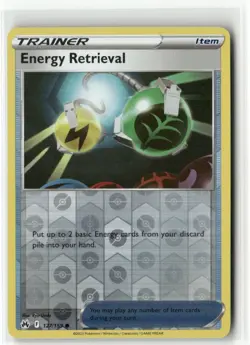 Energy Retrieval 127/159 Reverse Holo - Crown Zenith - Pokemon TCG NM - Image 1