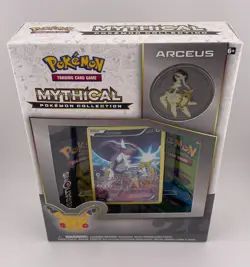 NEW Pokemon TCG: Mythical Collection - Generations - Arceus - 20th Anniversary - Image 1