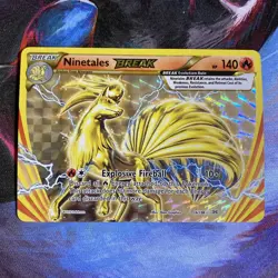 Ninetales BREAK 16/108 XY Evolutions Full Art Ultra Rare Holo 2016 Pokemon NM - Image 1