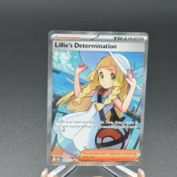 Pokemon - Lillie's Determination 169/132 Me01: Mega Evolution Holo - Image 1