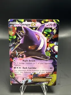 Pokemon TCG Gengar EX 34/119 XY Phantom Forces Ultra Rare A - Image 1