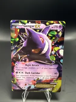 Pokemon TCG Gengar EX 34/119 XY Phantom Forces Ultra Rare A - Image 2