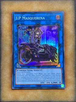 Yugioh I:P Masquerena RA02-EN042 Super Rare 1st Ed NM - Image 1