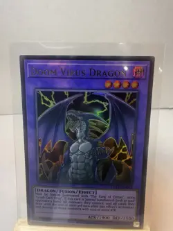 Yu-Gi-Oh! Doom Virus Dragon LCKC-EN064 Legendary Collection Kaiba Fusion ATK/19… - Image 1