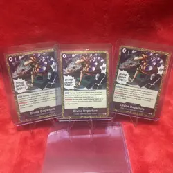🔥🔥Divine Departure Playset OP13-076 x3 Carrying On His Will One Piece TCG🔥🔥 - Image 1
