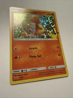 Pokemon 2021 McDonald's Charmander Holo Card TCG 9/25 Promo - Image 2
