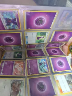 Selection of Pokemon Cards In Folder with Binder - Image 1