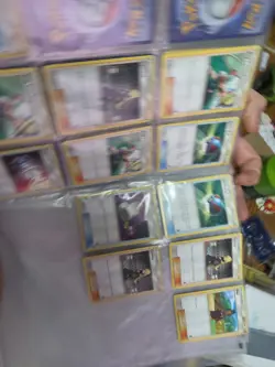 Selection of Pokemon Cards In Folder with Binder - Image 3