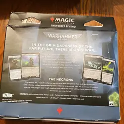 Magic: The Gathering Warhammer 40,000 Commander Deck Necron Dynasties 100 … - Image 2