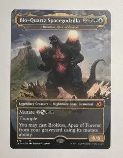 MTG Bio-Quartz SpaceGodzilla Brokkos Godzilla Series Ikoria Regular Near Mint - Image 1