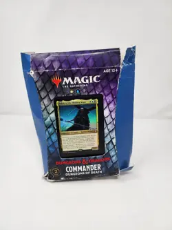 Magic The Gathering Commander Deck: Dungeons of Death MTG Sealed (Box Damage) 630509982677 - Image 1