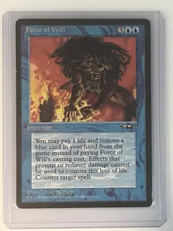3x Force of Will Alliances MTG - Image 5