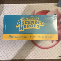 Pokemon center Ascended Heroes ETB Elite Trainer Box SEALED mega evolution - Image 3